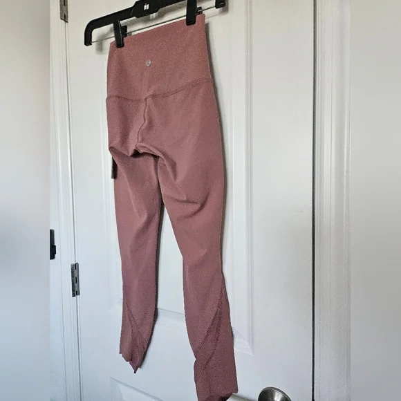 NWT Lululemon Wunder Under HR Crop 23' *Sclp SCHI Spiced Chai Luxtreme SZ 0 - Picture 13 of 14